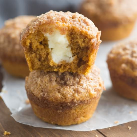 Pumpkin Cream Cheese Muffins - Recipe photo by tastesbetterfromscratch