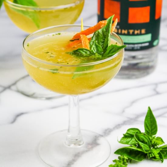 Green Derby Cocktail - Recipe photo by kitchendoor
