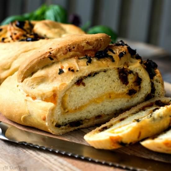 Herb Cheese Swirl Pane Italiano - Recipe photo by allourway