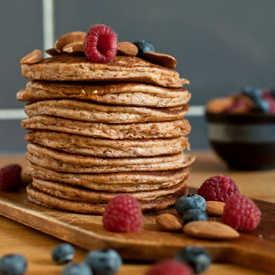 Almond Pancakes - Recipe photo by zielonysrodek