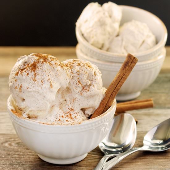 No Churn Cinnamon Ice Cream - Recipe photo by feedme_imhungry
