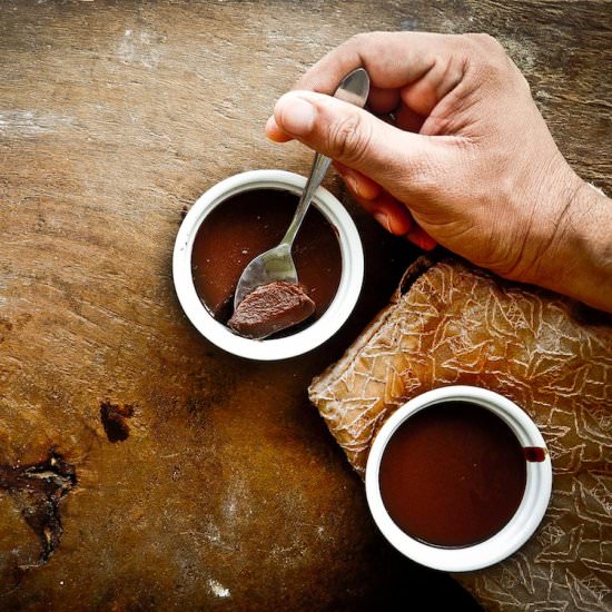 Eggless Chocolate Pudding - Recipe photo by pratibabhat