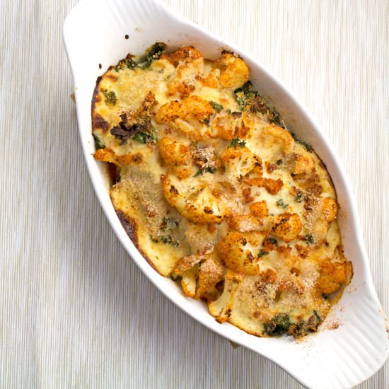 Lebanese Cauliflower Cheese - Recipe photo by almondtozest.com