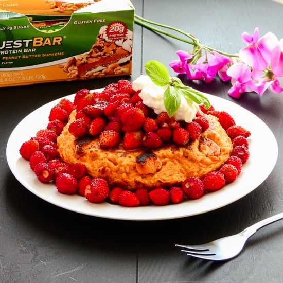 Protein omelette with pumpkin - Recipe photo by IvloonGoddess
