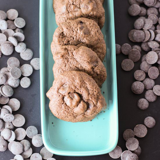 Double Chocolate Dream Cookies - Recipe photo by mordenh