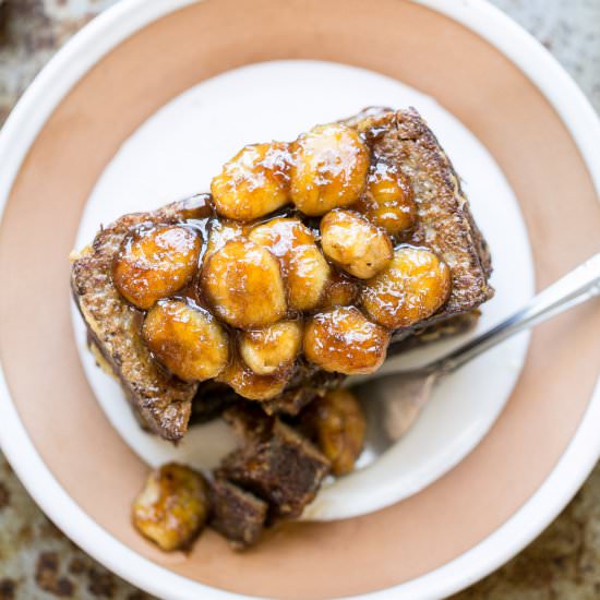 Banana Bread French Toast - Recipe photo by bakerita