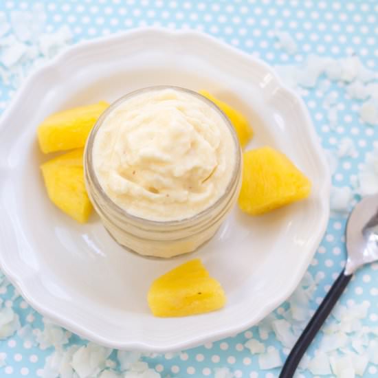 Copycat (Vegan) Dole Whip - Recipe photo by Homemade Nutrition
