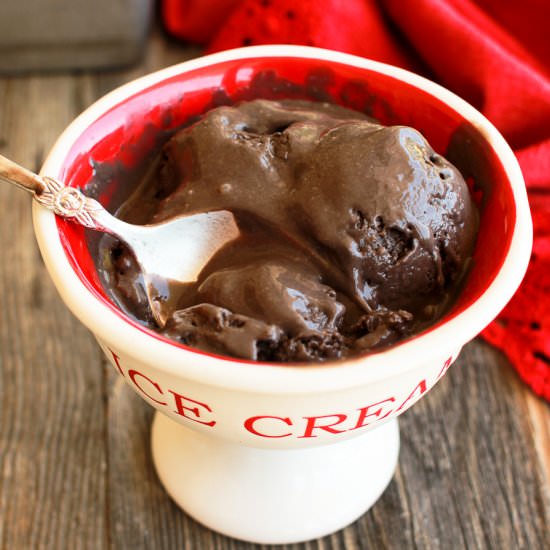 Paleo Dark Chocolate Ice Cream - Recipe photo by nurturemygut