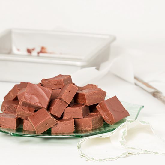 1950's Simple Refrigerator Fudge - Recipe photo by cupofzest