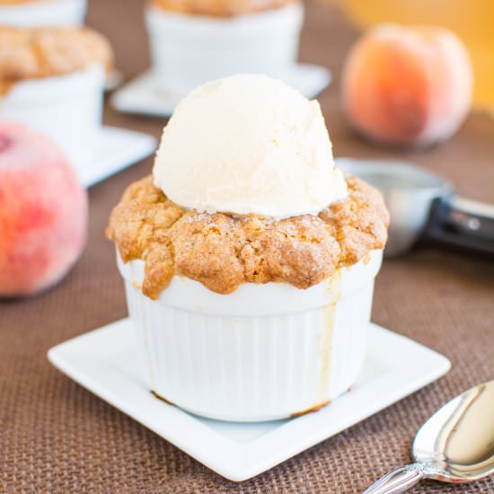 Peach Snickerdoodle Cobbler - Recipe photo by A baJillian Recipes