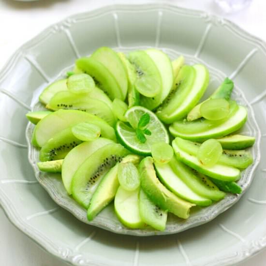 Green fruit salad - Recipe photo by Eva Toneva