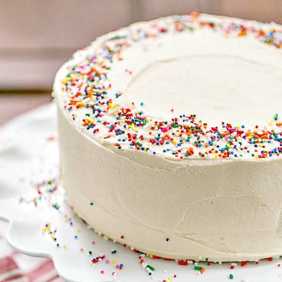 Confetti Cake - Recipe photo by thatskinnychickcanbake