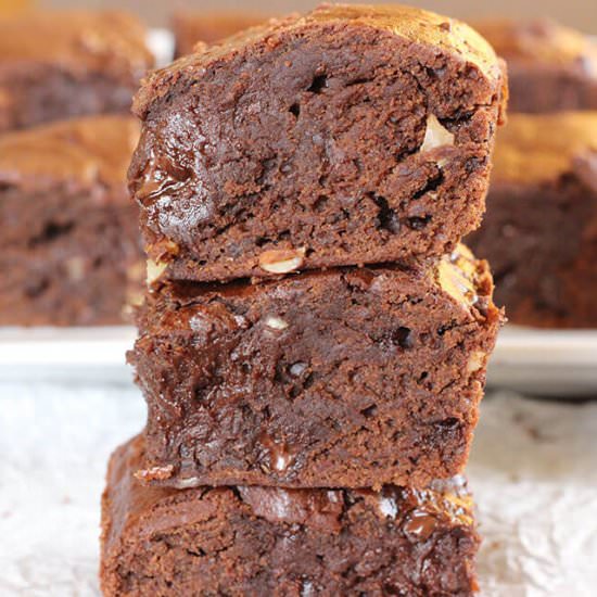 Double Chocolate Brownies - Recipe photo by kushigalu