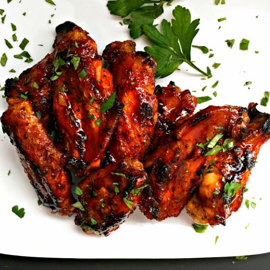 Grilled Spicy Chicken Wings - Recipe photo by agoudalife