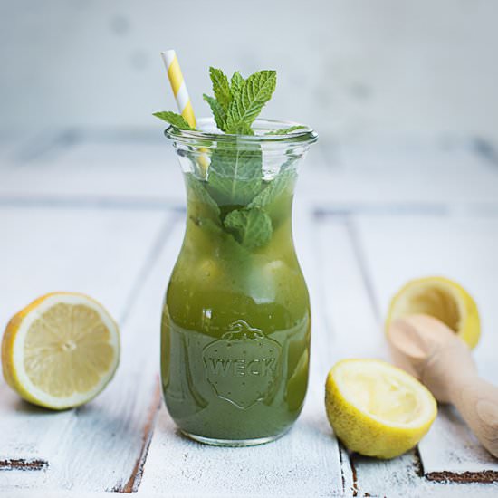 Matcha Icetea - Recipe photo by cookingcatrin