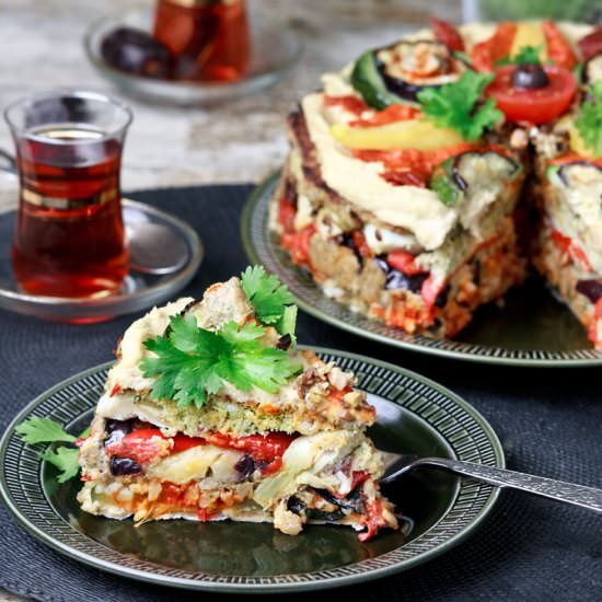 Meze Layer Cake - Recipe photo by Planticize