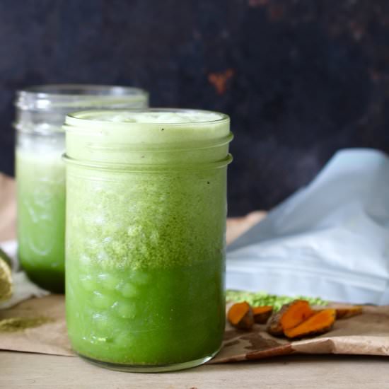 Green Recovery Elixir - Recipe photo by Viand Nutrition