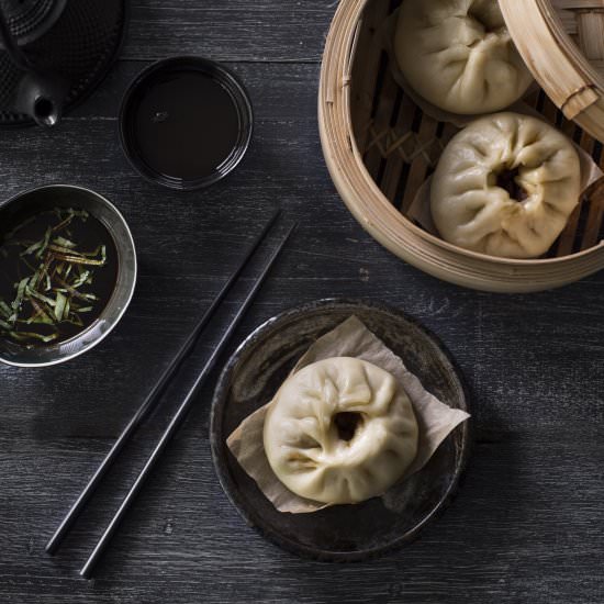 Steamed bao buns - Recipe photo by MeccaGBC