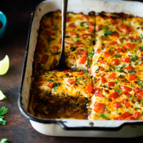 Mexican Zucchini Lasagna - Recipe photo by foodfaithfitness