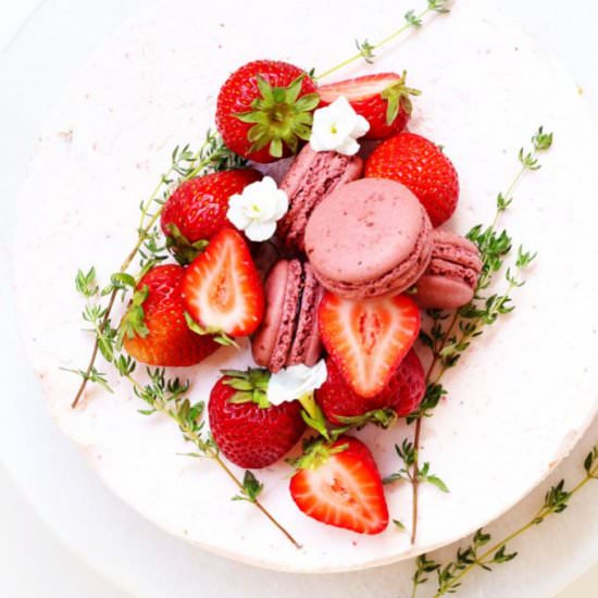Strawberry Shortcake Ice Cream Cake - Recipe photo by platingsandpairings