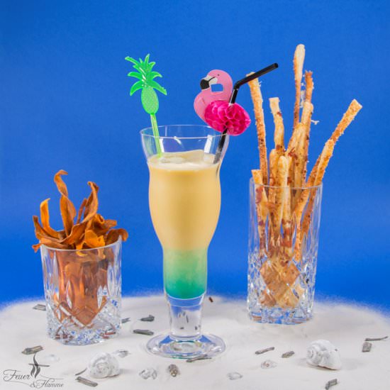 Beach Cocktail & Snacks - Recipe photo by Feuer und Flamme