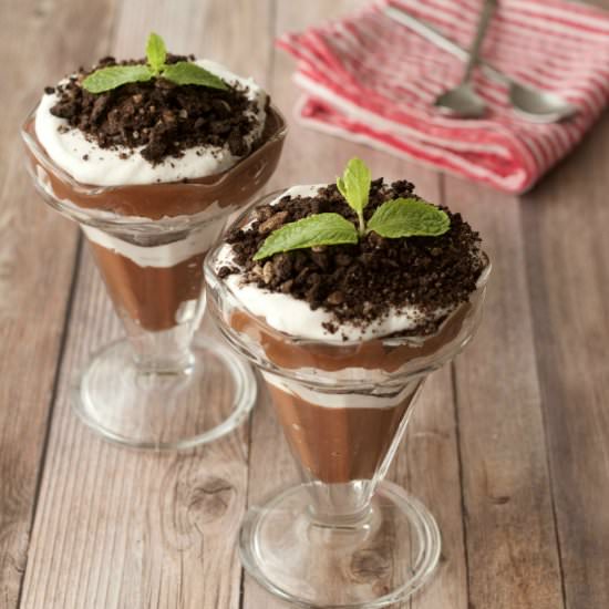 Vegan Kahlua and Cream Parfaits - Recipe photo by lovingitvegan