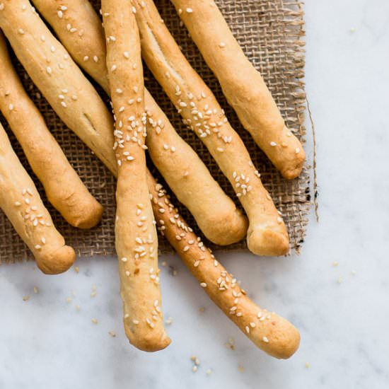 Crispy Breadsticks (Grissini) - Recipe photo by pretty simple sweet