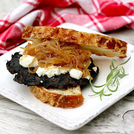 Grilled Portabella Sandwiches - Recipe photo by DomesticDreamboat