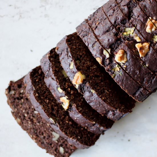 Chocolate Zucchini Bread - Recipe photo by kaynutrition