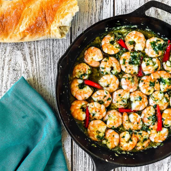 Spanish Style Garlic Shrimp - Recipe photo by Mommys Home Cooking