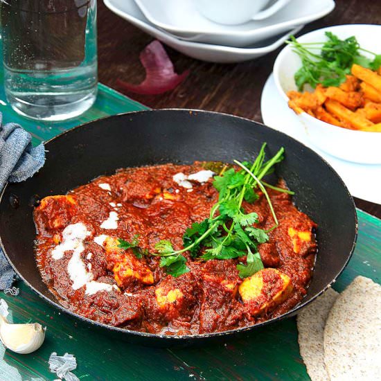 Paneer Butter Masala - Recipe photo by Anu@MyGingerGarlicKitchen