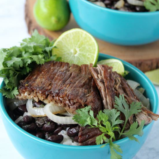 Vaca Frita Rice Bowl - Recipe photo by love-confections