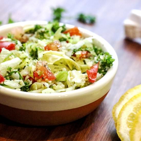 Tabouleh – A Lebanese Salad - Recipe photo by Chef Shamy