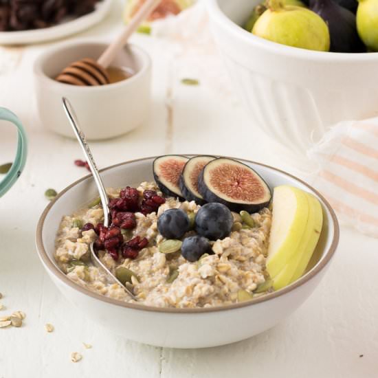 3-Seed Overnight Chia Oats - Recipe photo by On The DF