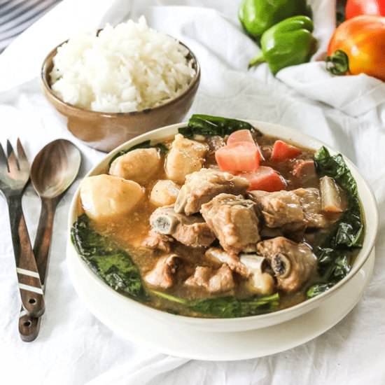 Pork Tamarind Soup - Recipe photo by AmusingMaria