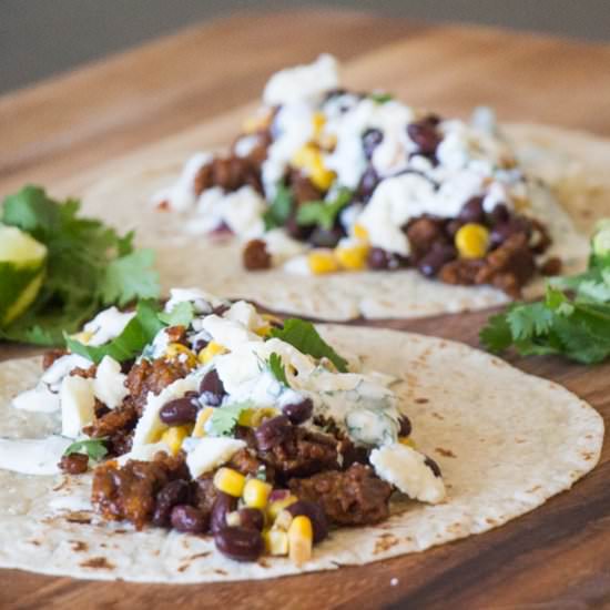 Chorizo Tacos - Recipe photo by LK529