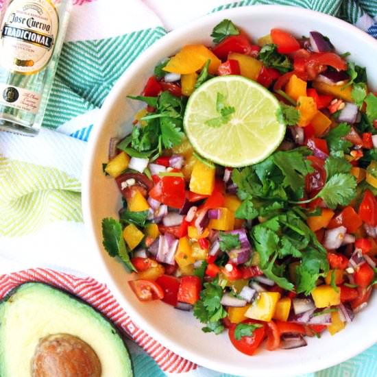 Tequila Salsa (not for kids!) - Recipe photo by SupperintheSuburbsN14