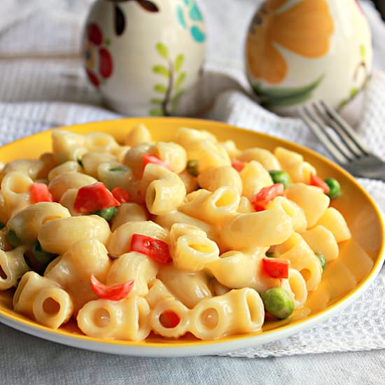 Mac & Cheese With Veggies - Recipe photo by Aromatic Cooking
