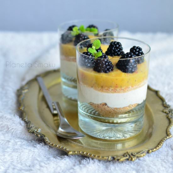 Cheesecake in a glass - Recipe photo by planetasmaku