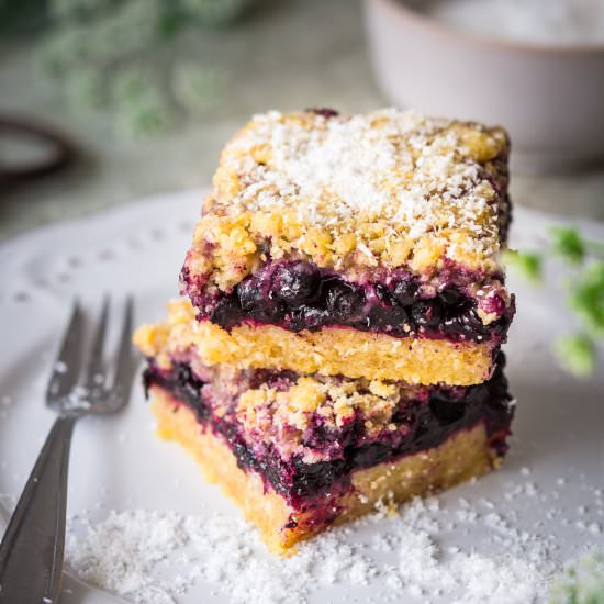 Blueberry bars - Recipe photo by veselina zheleva