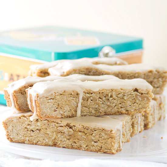 Maple Glazed Oatmeal Cookie Sticks - Recipe photo by mmirnanda
