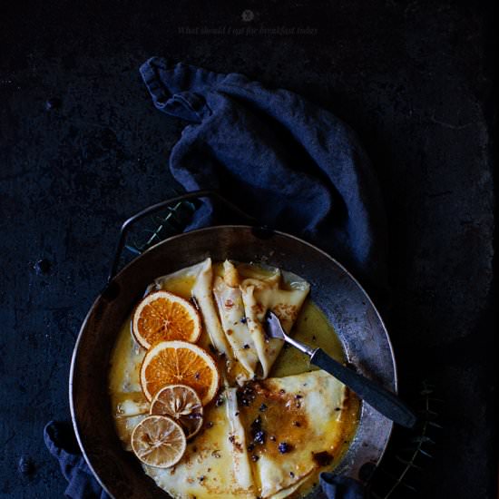 Almost crepes Suzette - Recipe photo by what should i eat for breakfast today
