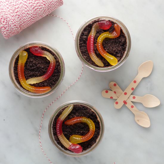 Cup of Dirt with Worms - Recipe photo by sheri silver