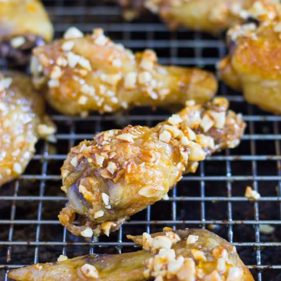 Cashew Orange Chicken Wings - Recipe photo by Take Two Tapas