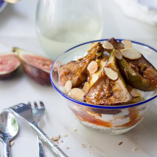Poached Figs with Honey, Orange - Recipe photo by WhatJewWannaEat