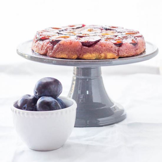 Plum Cake "Tatin" - Recipe photo by catzinthekitchen