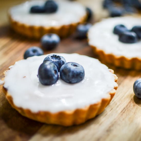 Blueberry Bakewell tarts - Recipe photo by MeccaGBC