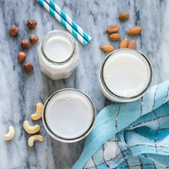 Homemade Nut Milks - Recipe photo by YuriElkaim1