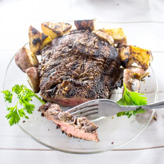 The Best Way to Grill Steak - Recipe photo by slimchefrecipes