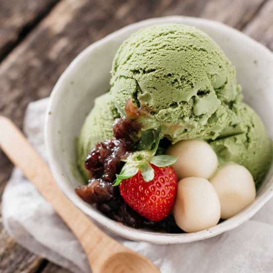 Matcha Green Tea Ice-cream - Recipe photo by Chopstick Chronicles